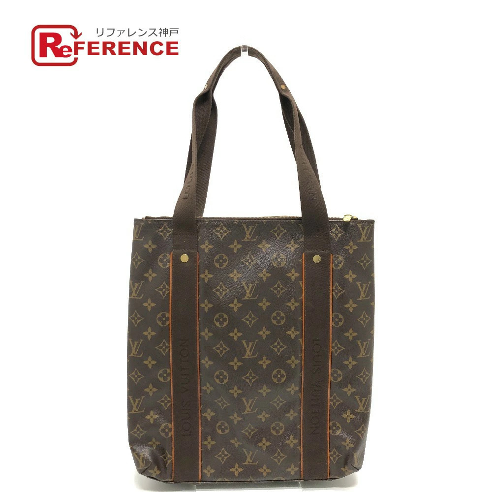 LOUIS VUITTON Shoulder Bag Cabas Bobour Tote Damier Canvas Brown